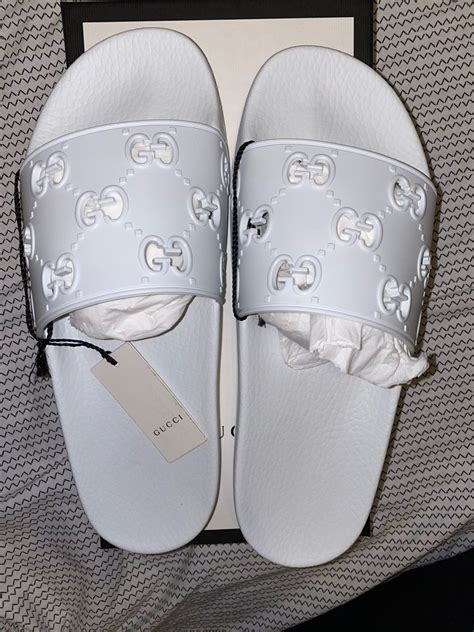 white gucci slides nordstrom|gucci slides clearance.